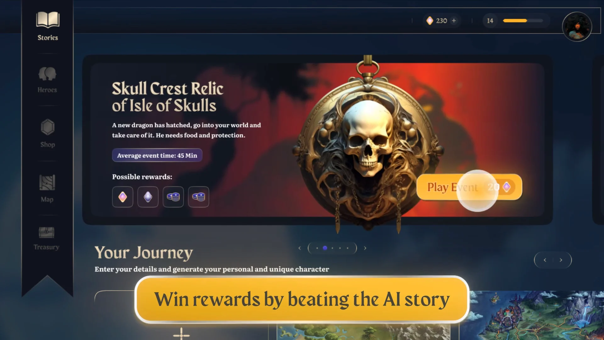 Endless Tale — AI text RPG