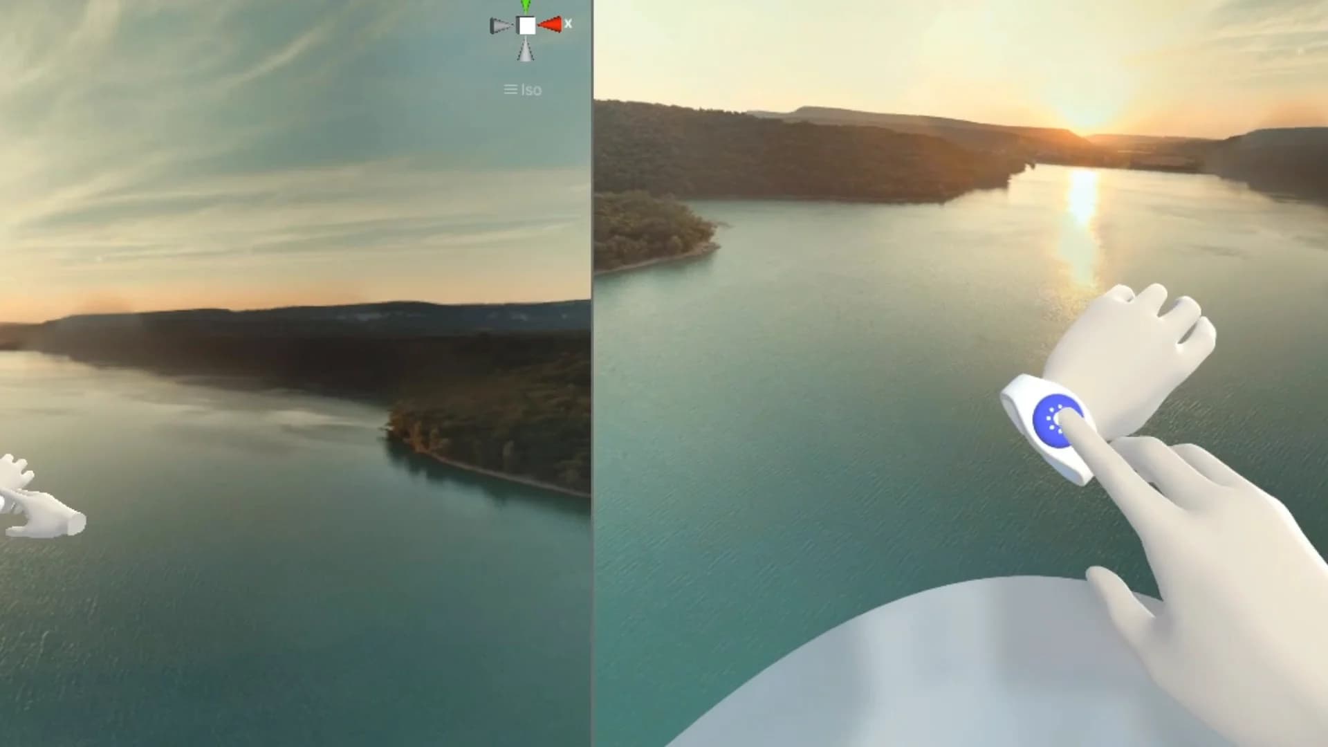 VR resort — hotel touring in VR